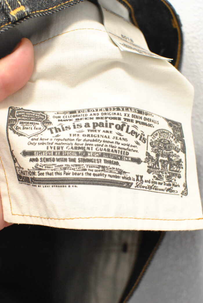 Levi Strauss XX model 501 foarte rar , pentru barbati marimea 36/36 - imagine 7