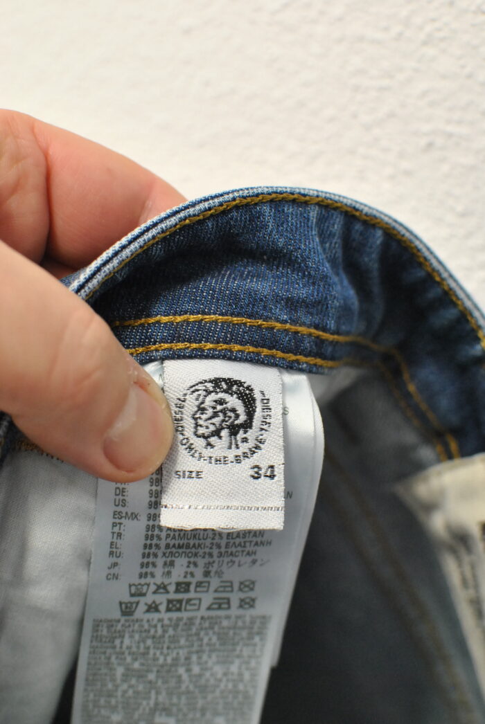 Diesel Larkee Straight blug elastic de barbati marimea 34 cu 34 - imagine 7