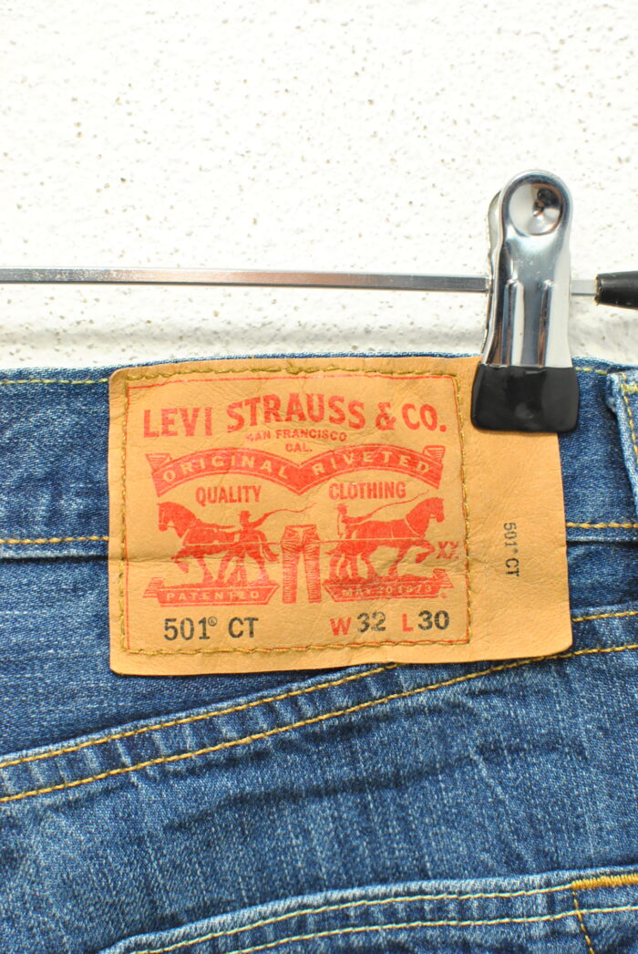 Levi Strauss 501 CT model rar , pentru barbati marimea 32/30 - imagine 3