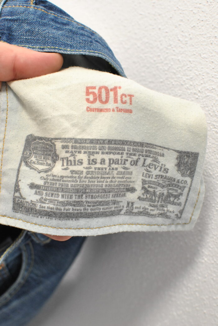 Levi Strauss 501 CT model rar , pentru barbati marimea 32/30 - imagine 6