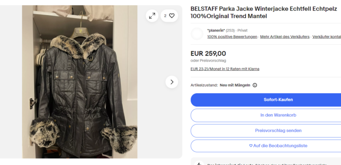 Belstaff Gold Label geaca de femei marimea 44 sau M/L - imagine 3