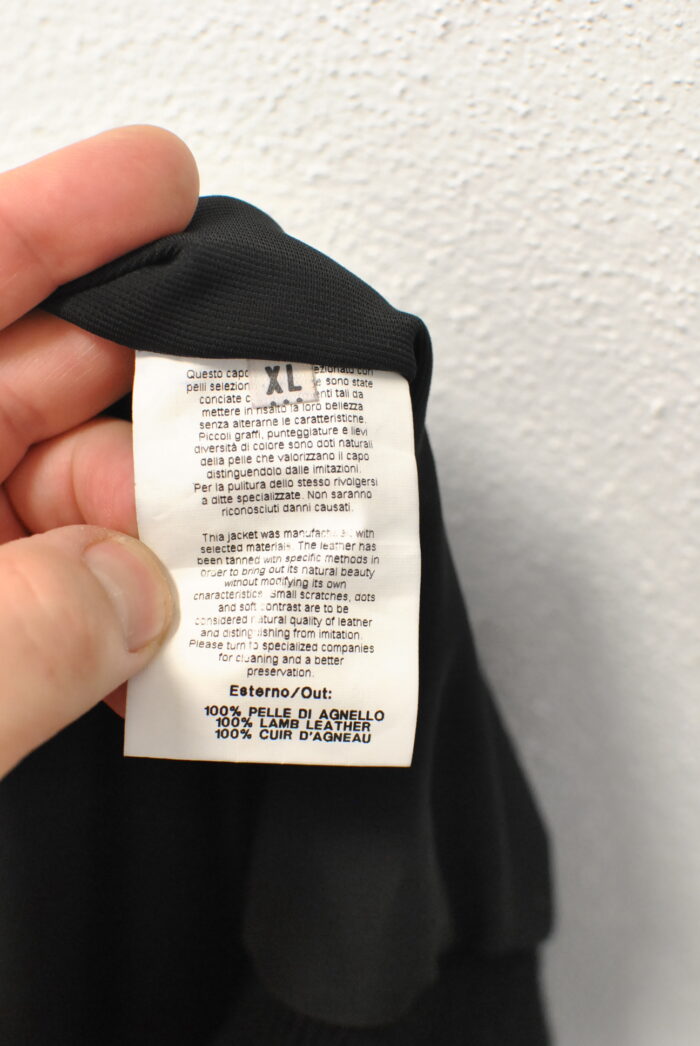 D'arienzo Italian Leather geaca de piele pentru femei marimea L/XL - imagine 9