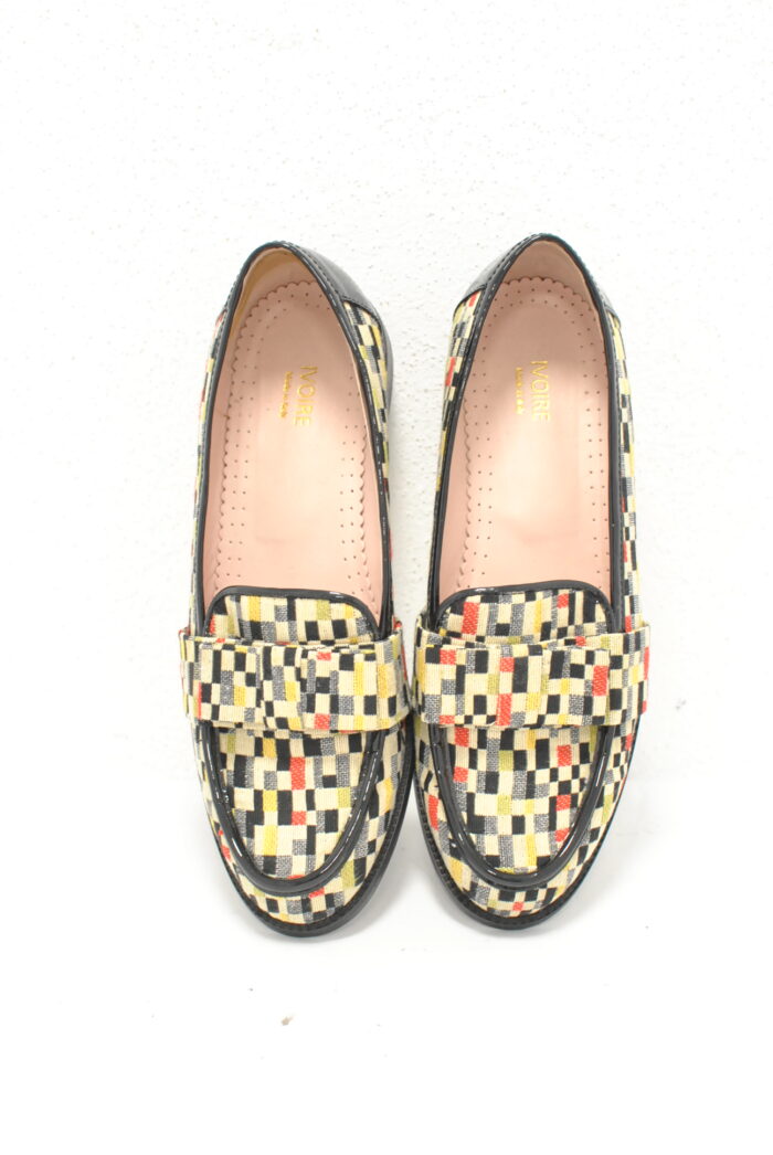 Ivoire Made in Italy pantofi de piele+textil pentru femei marimea 40 - imagine 2