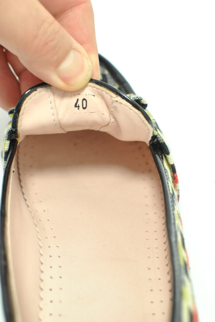 Ivoire Made in Italy pantofi de piele+textil pentru femei marimea 40 - imagine 9