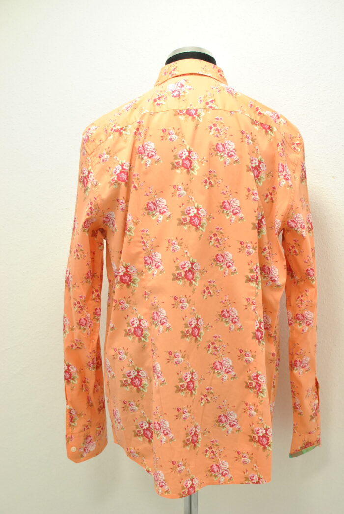 R95 camasa de bumbac cu imprimeu floral marimea XL - imagine 4