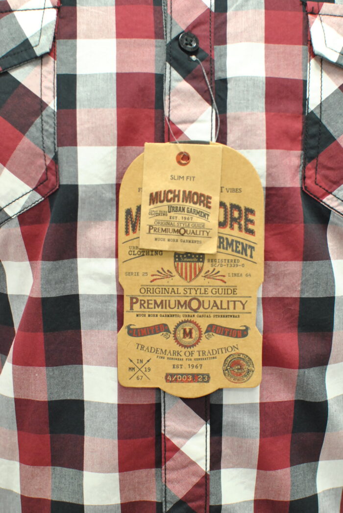 Much More camasa de bumbac slim fit marimea S - imagine 2