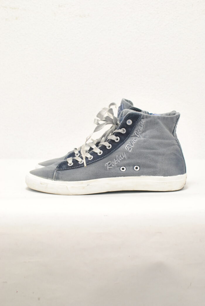 Replay Blue Jeans bascheti de panza model uniex marimea 40 - imagine 1