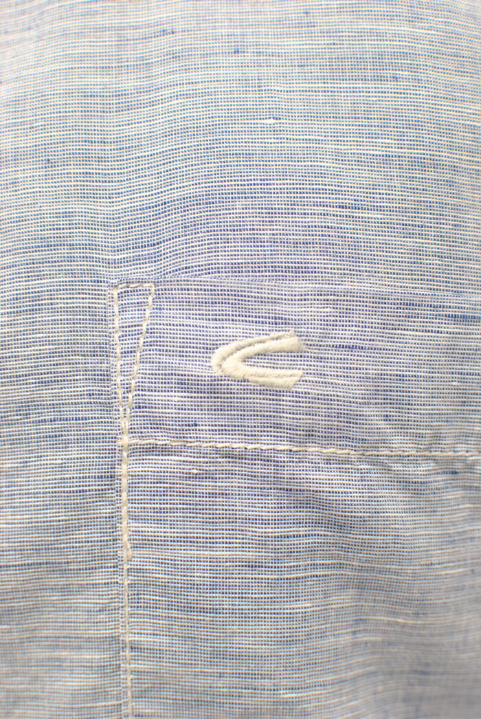 Camel Active camasa de bumbac+linen regular fit marimea 3XL - imagine 3