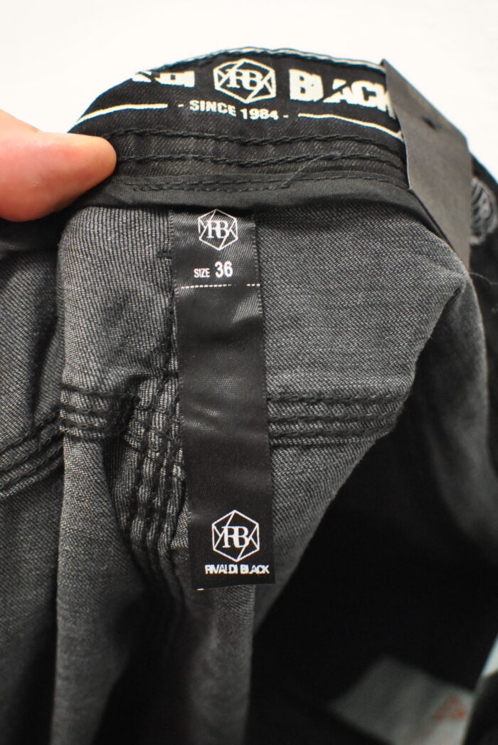 Rivaldi Black pantalon scurt de blugi elastici pentru barbati marimea 36 - imagine 6