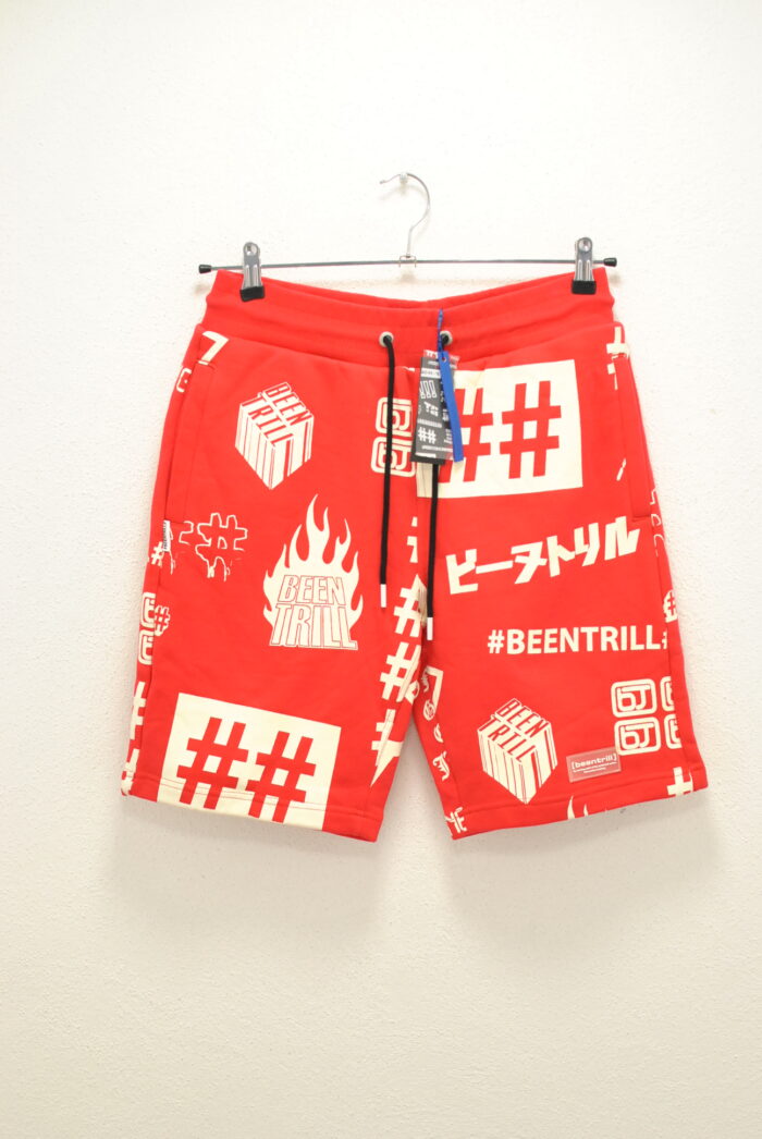 Beentrill hashtag pantalon scurt de bumbac pentru barbati marimea M - imagine 1