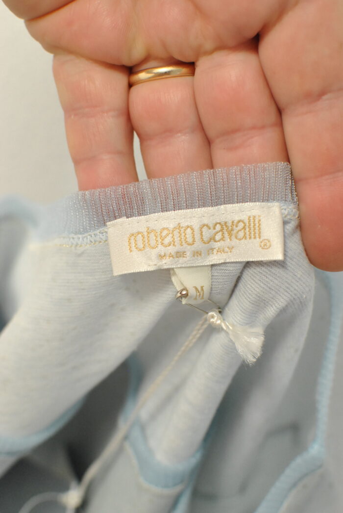 Roberto Cavalli Art Collection tricou de bumbac pentru femei marimea M - imagine 8