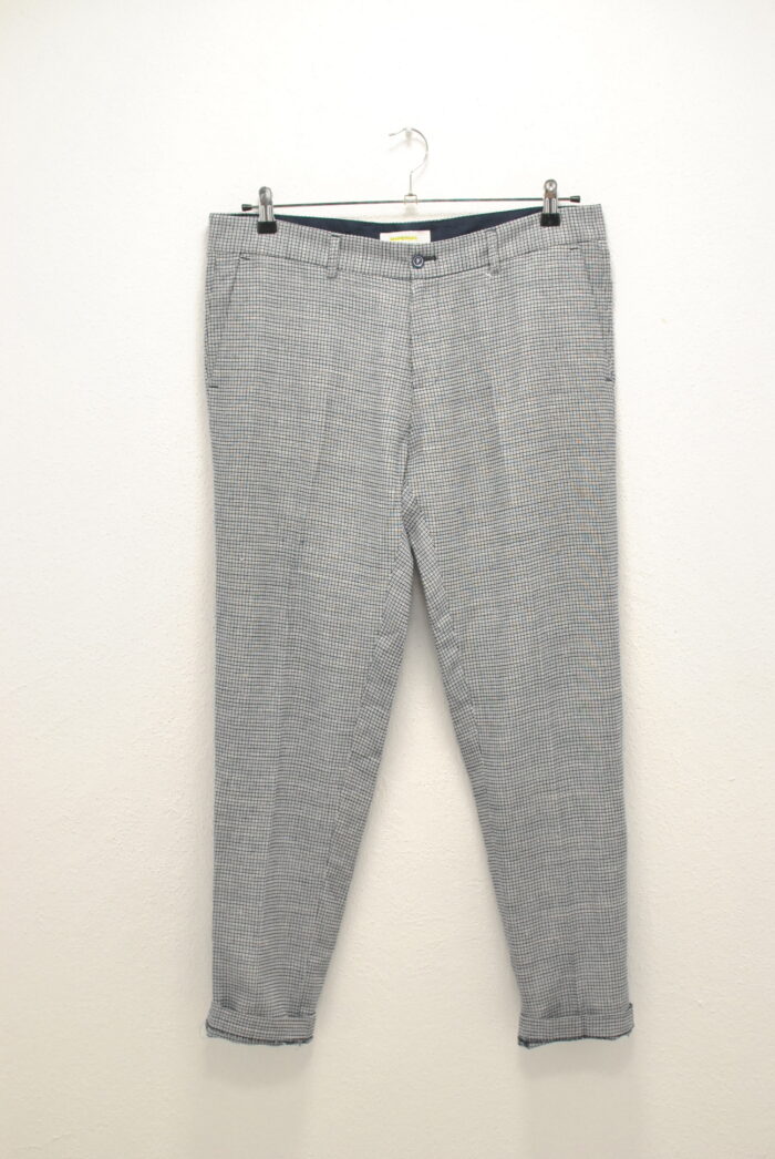 Imperial Made in Italy pantalon office de bumbac+in , pentru barbati marime 52 - imagine 1