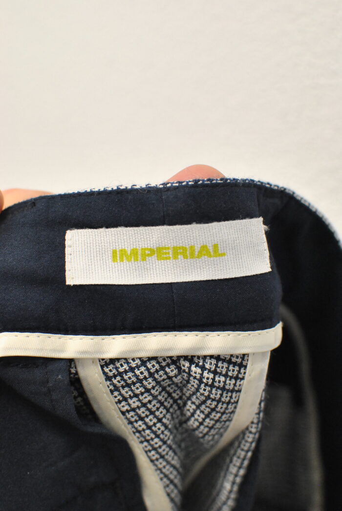 Imperial Made in Italy pantalon office de bumbac+in , pentru barbati marime 52 - imagine 5