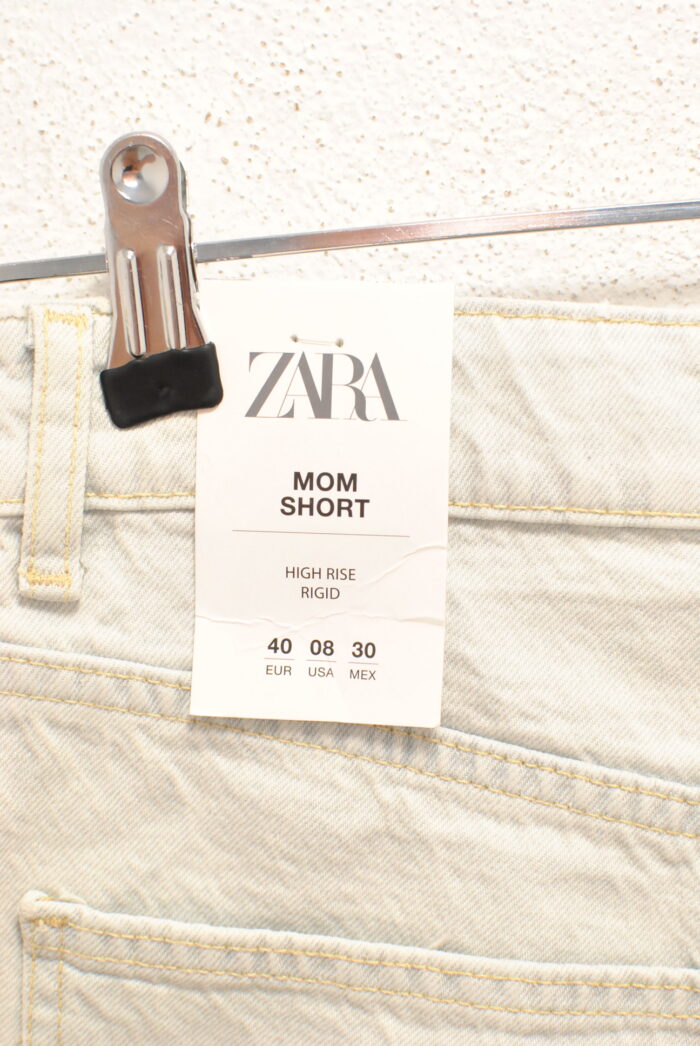 Zara pantalon scurt de blugi pentru femei marimea 40 sau S/M - imagine 5