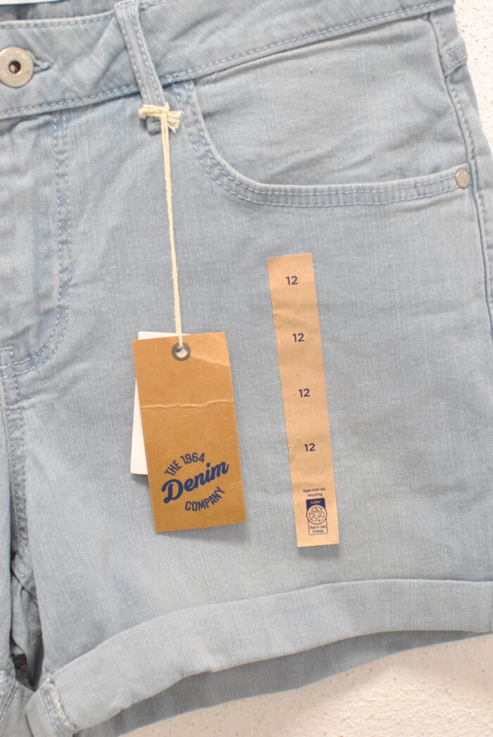 Denim Company pantalon scurt de blug elastic pentru femei marimea M - imagine 3