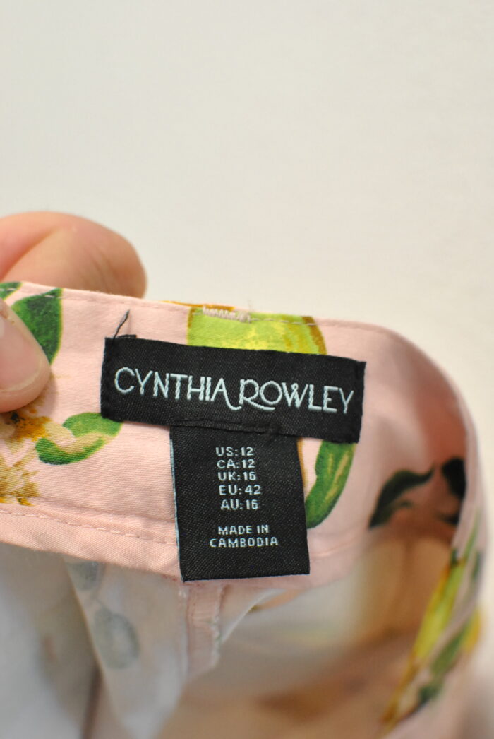 Cynthia Rowley pantalon scurt elastic de femei marimea M/L - imagine 4