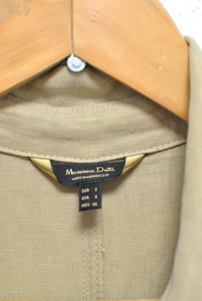 Massimo Dutti Safari salopeta de In (Linen) pentru femei marimea S - imagine 3