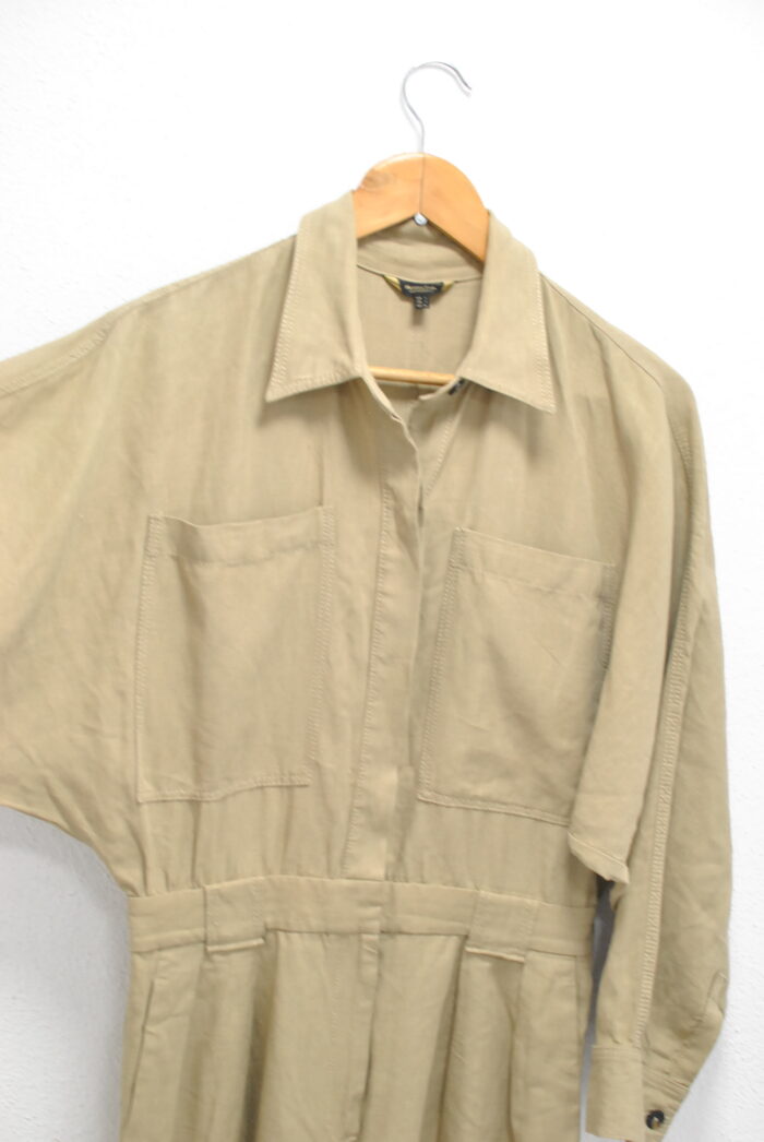 Massimo Dutti Safari salopeta de In (Linen) pentru femei marimea S - imagine 5
