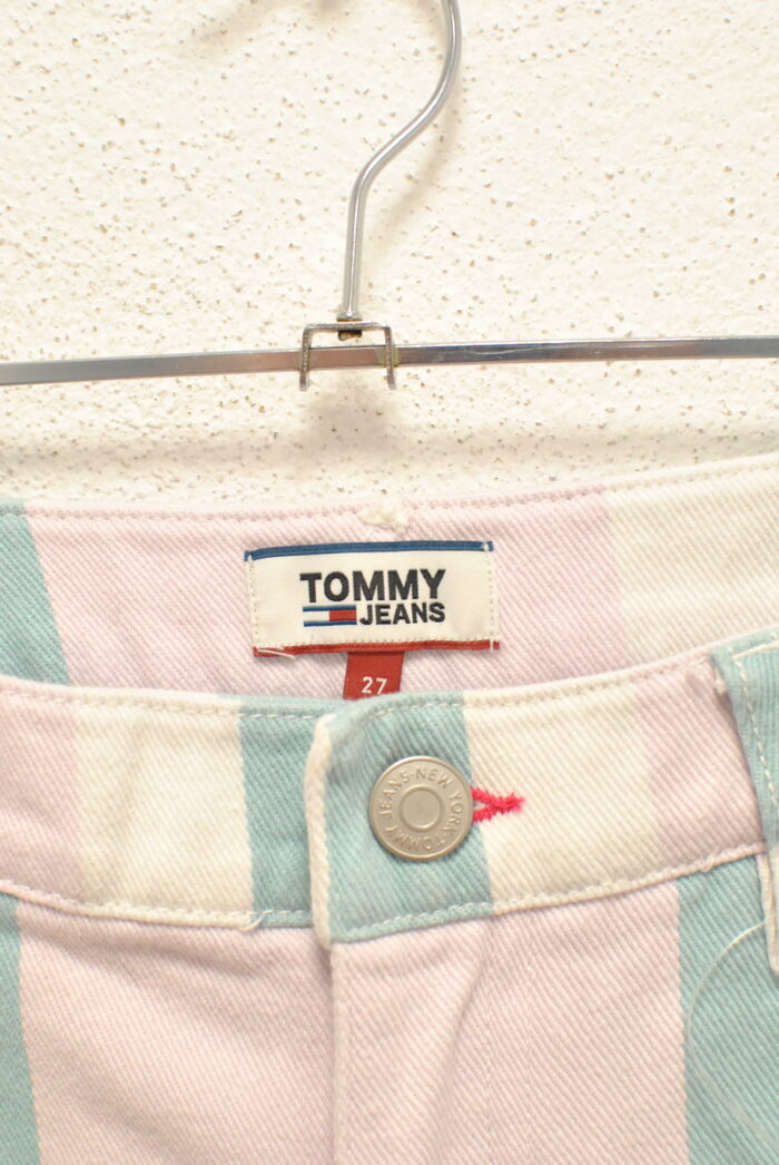 Tommy Jeans pantalon scurt de blugi pentru femei marimea S - imagine 4