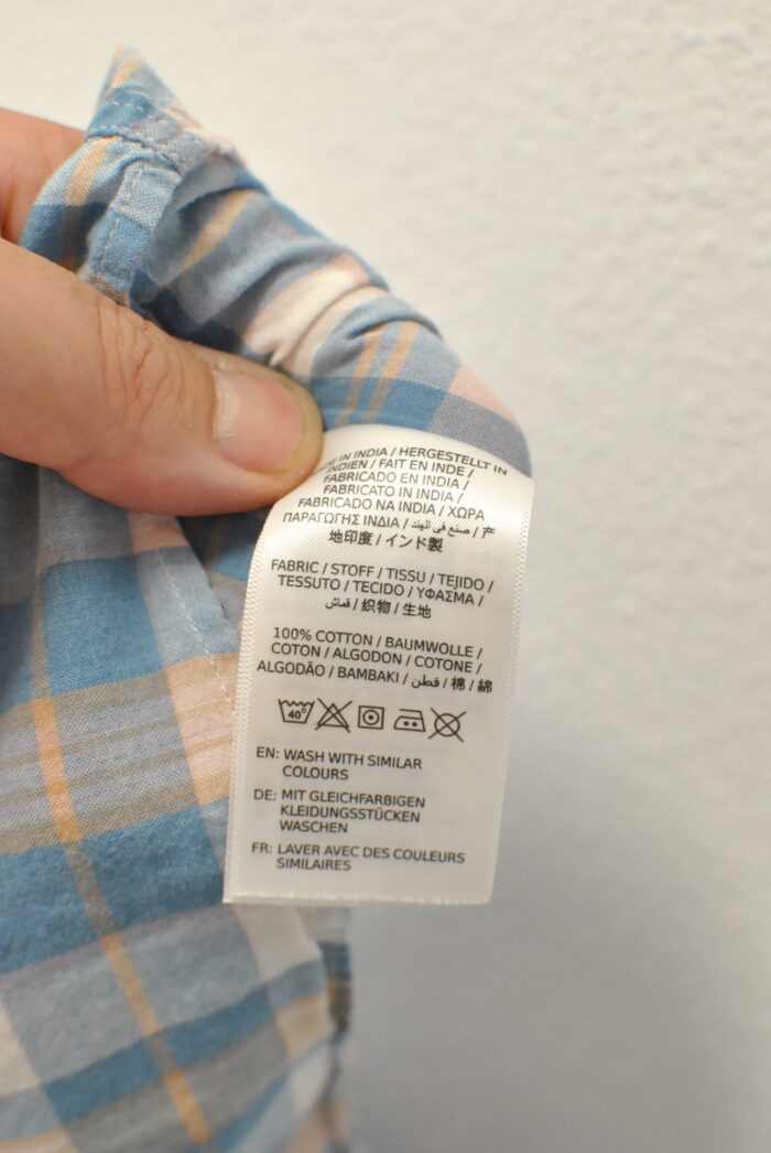 Gant camasa de bumbac model oversize , pentru femei marimea S - imagine 5