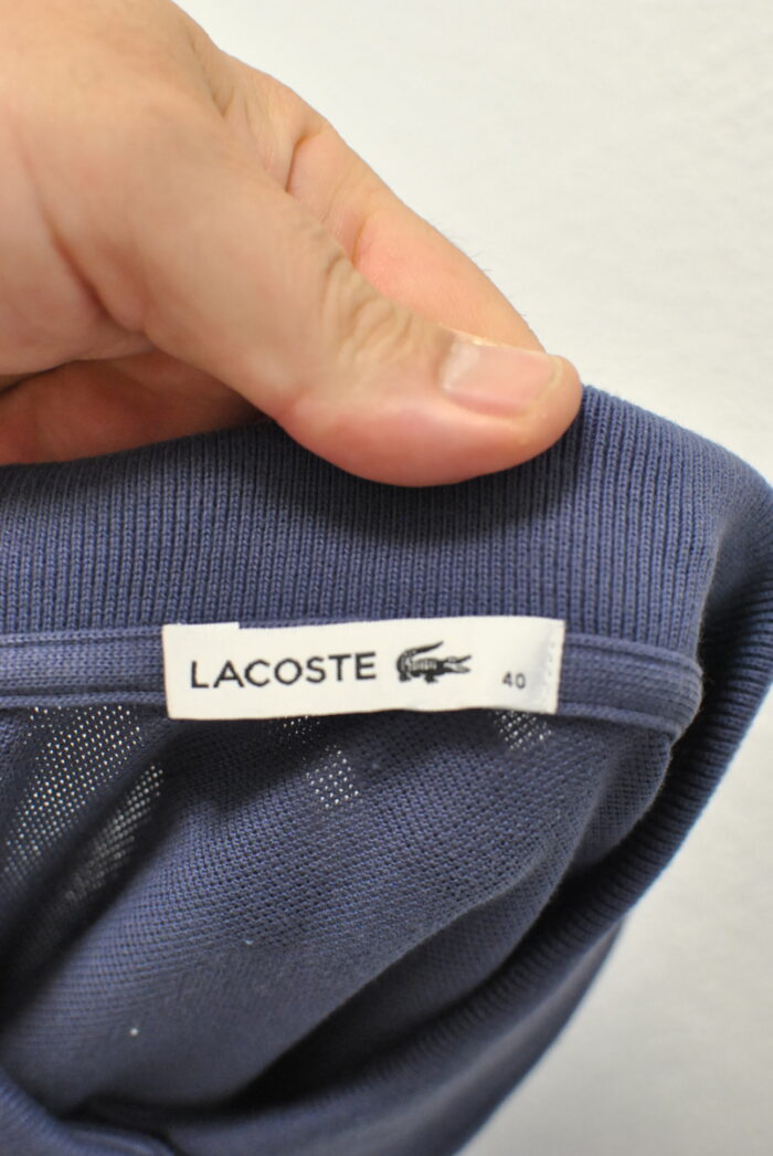 Lacoste tricou vintage tip polo de femei marimea M - imagine 4