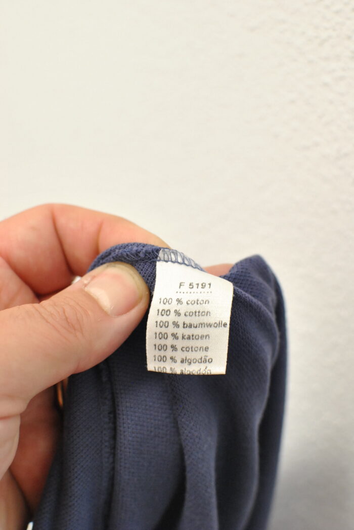 Lacoste tricou vintage tip polo de femei marimea M - imagine 5