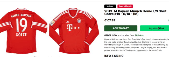 Adidas 2013-2014 FCB tricou sport-fotbal , pentru barbati marimea S - imagine 6