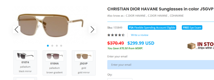 C. D.  Havane rame vintage de ochelari pentru barbati - imagine 3