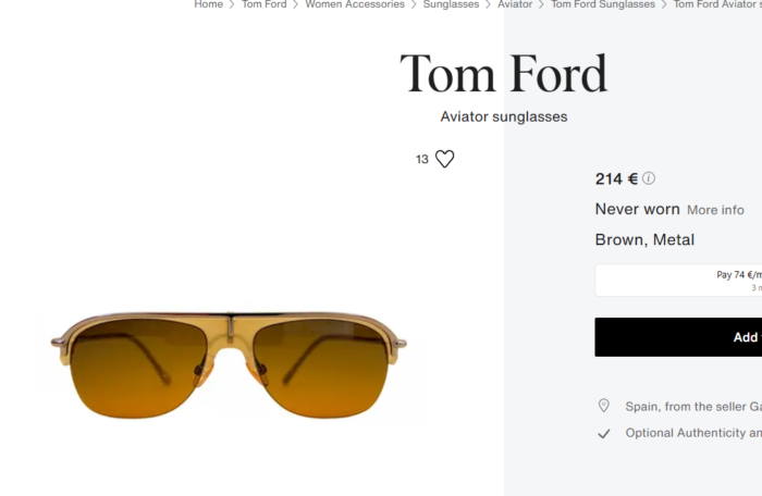 Tom F. TF5046 rame de ochelari pentru barbati - imagine 3