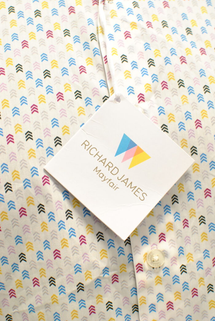 Richard James camasa de bumbac , slim fit marimea M/L - imagine 2