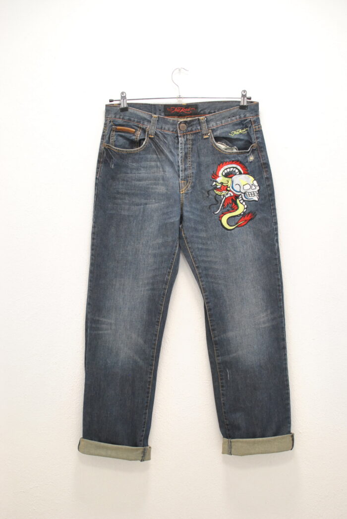 Blugi vintage de barbati marimea 34 - imagine 1
