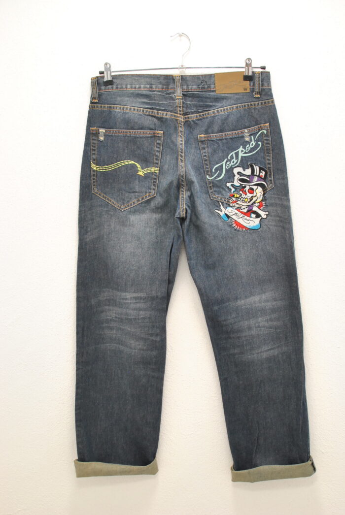 Blugi vintage de barbati marimea 34 - imagine 2