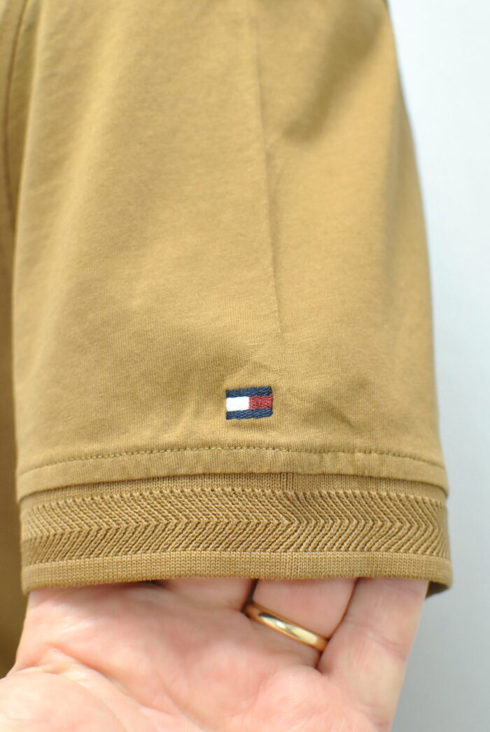Tommy Hilfiger tricou polo de bumbac , slim fit , marimea M/L - imagine 3