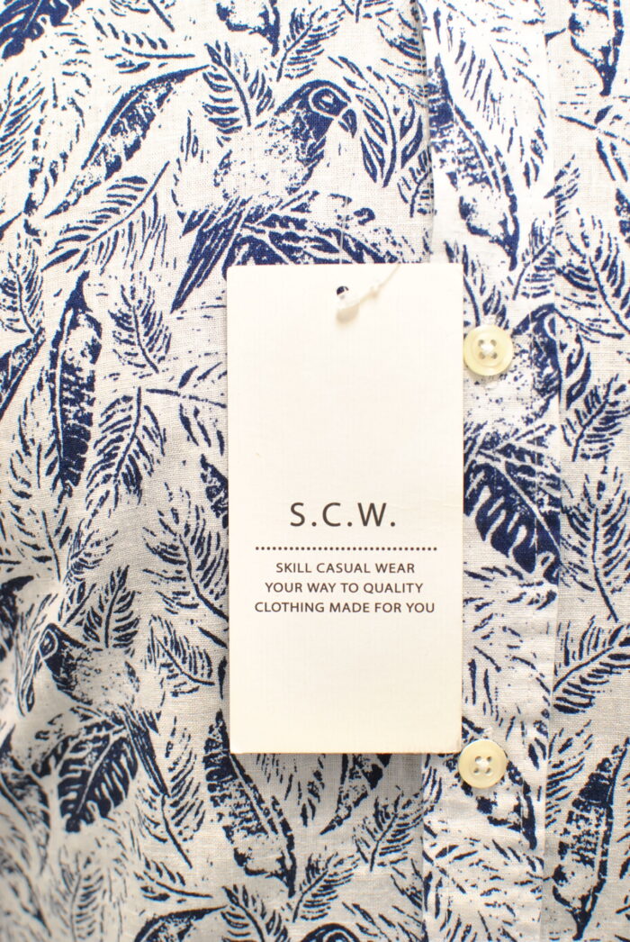 SCW camasa de linen+bumbac marimea L/XL - imagine 3