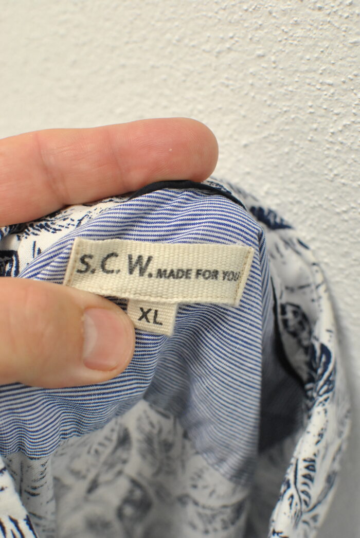 SCW camasa de linen+bumbac marimea L/XL - imagine 6