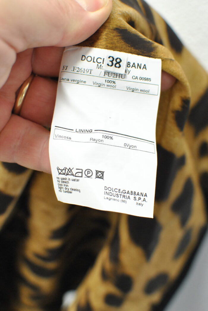 D + G  sacou de lana pentru femei marimea 36 sau XS/S - imagine 10