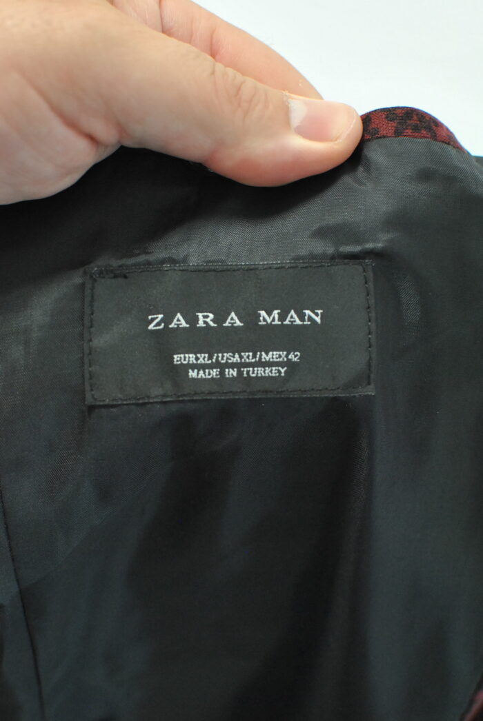 Zara sacou slim fit de barbati marim,ea L/XL - imagine 4