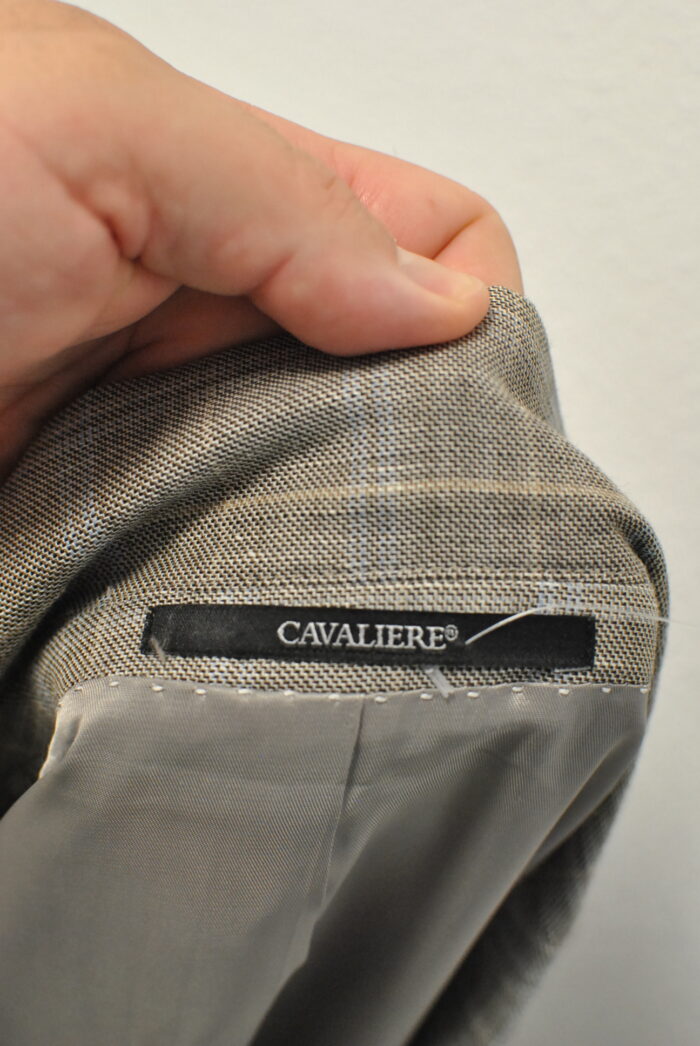 Cavaliere sacou de linen+lana pentru barbati marimea XL - imagine 5
