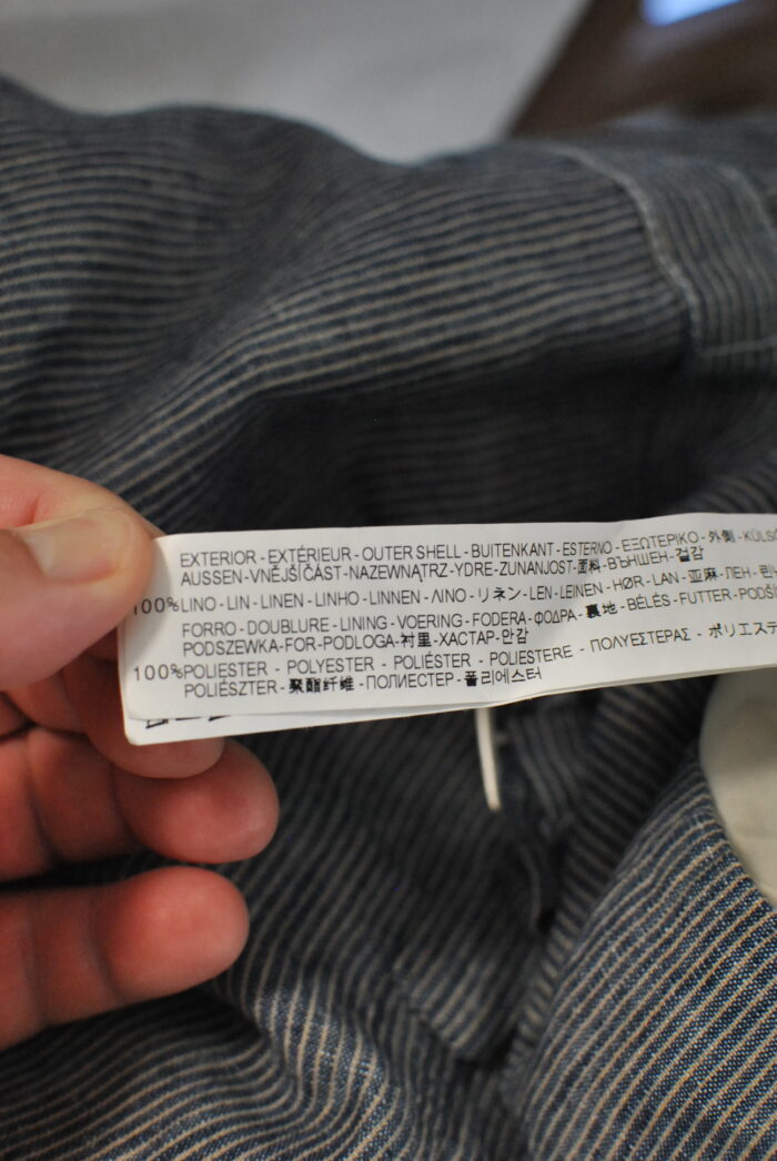 Zara Man vesta de linen pentru barbati marimea S - imagine 6