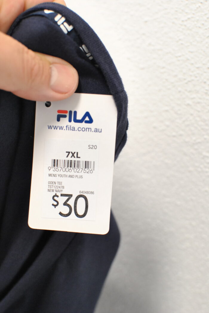 Fila tricou de bumbac marime foarte mare , 7 XL - imagine 5