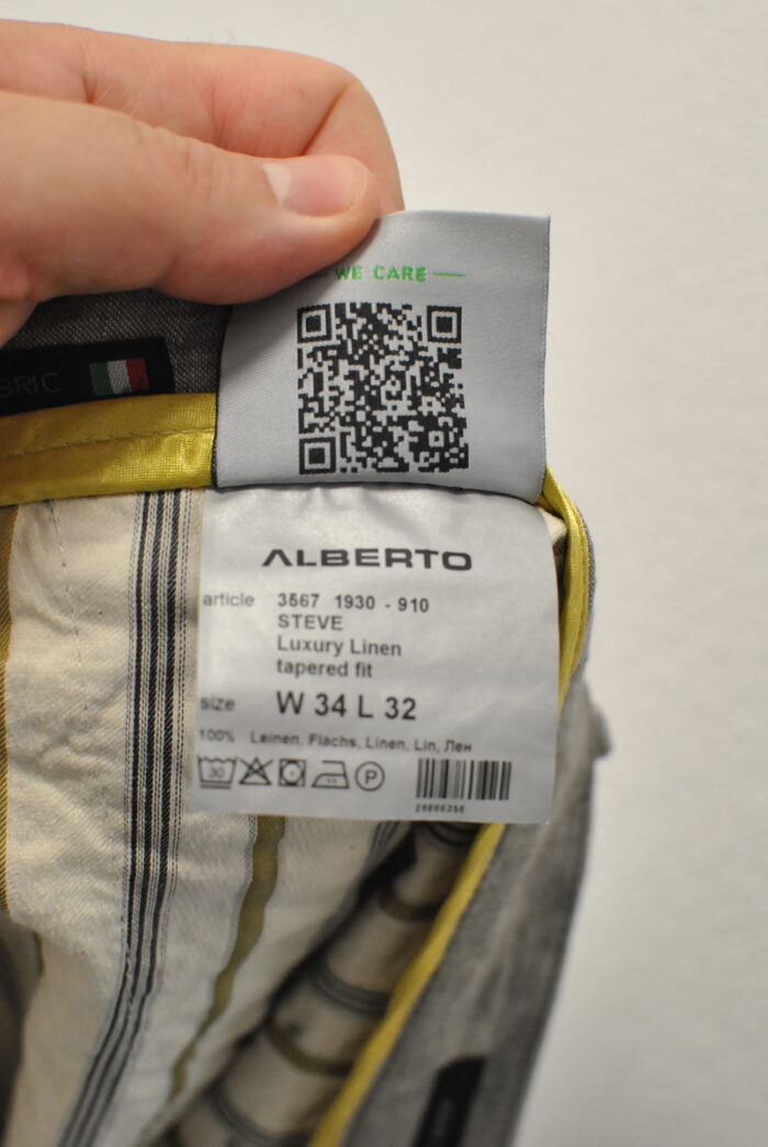 Alberto pantalon de linen (in) , pentru barbati marimea 34 cu 32 - imagine 8