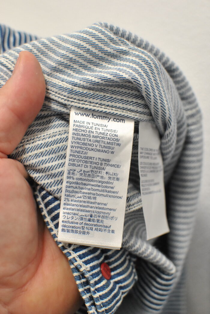 Tommy Hilfiger geaca de blugi elastica marimea 40 sau S/M - imagine 5