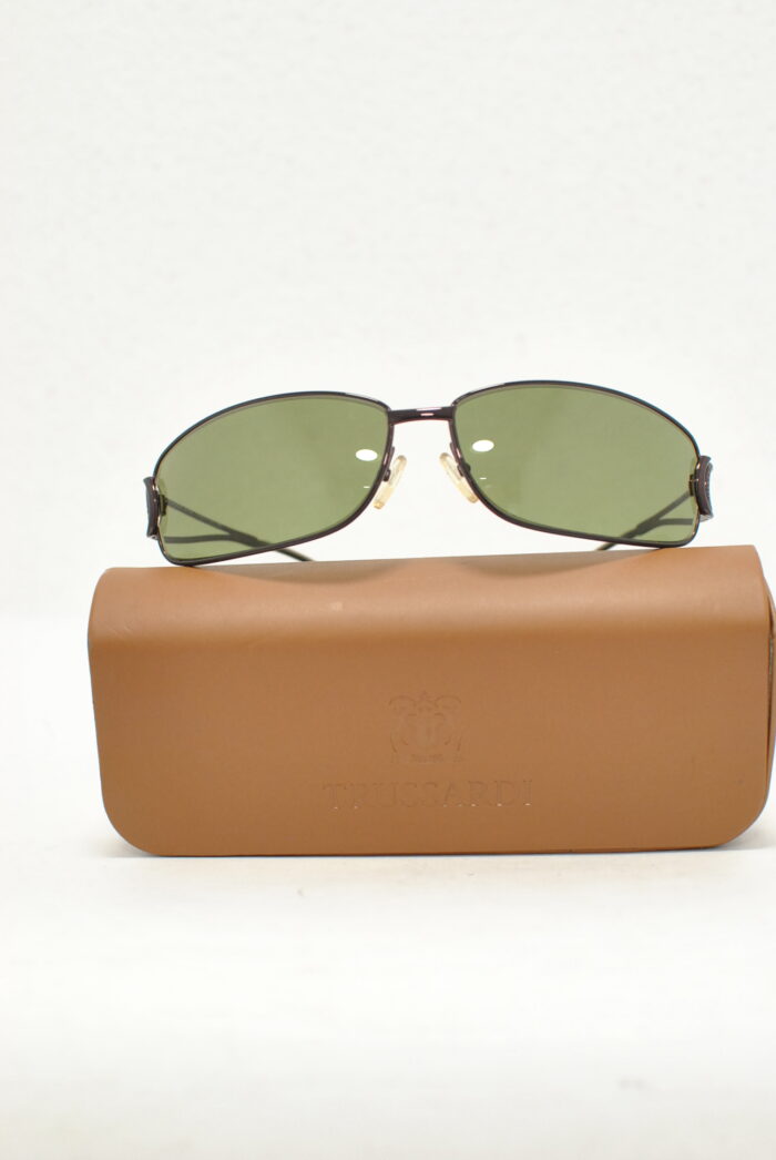 Trussardi ocheari de soare , vintage , model unisex - imagine 3
