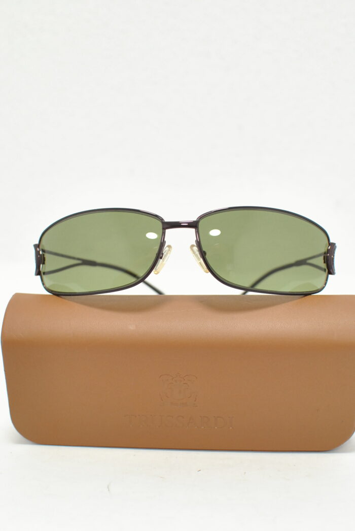 Trussardi ocheari de soare , vintage , model unisex - imagine 4