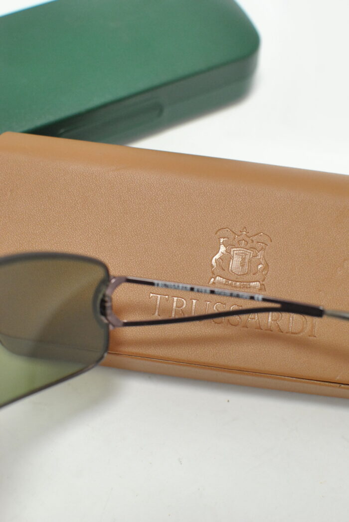 Trussardi ocheari de soare , vintage , model unisex - imagine 10