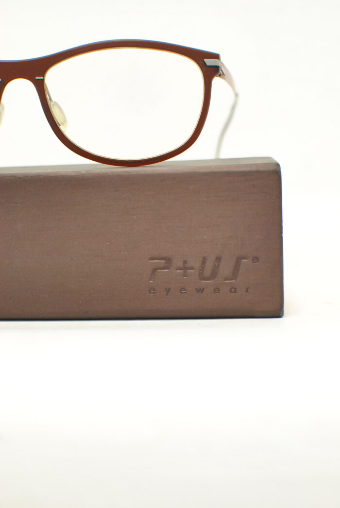 P+US Eyewear rame ochelari de vedere , rame de aluminiu , model de femei - imagine 5