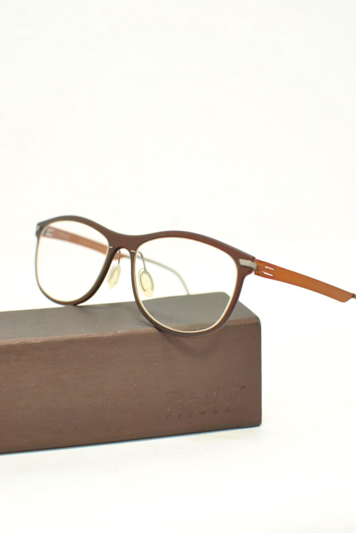 P+US Eyewear rame ochelari de vedere , rame de aluminiu , model de femei - imagine 8