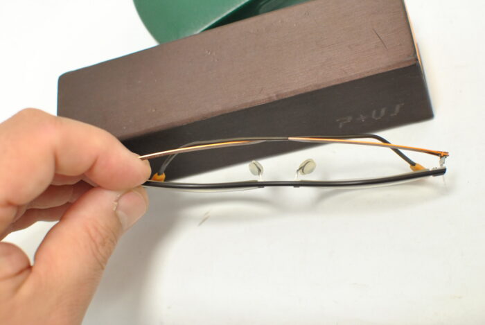 P+US Eyewear rame ochelari de vedere , rame de aluminiu , model de femei - imagine 16