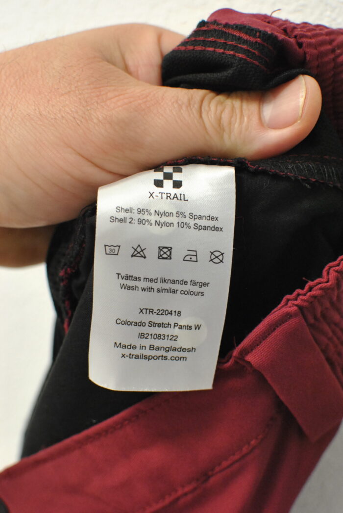 X-Trail pantalon outdor de soft shell elastic pentru femei marimea 44 sau XL - imagine 5