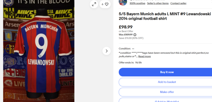 Adidas tricou sport vintage (2014) de colectie Fc Bayern , marimea L - imagine 7